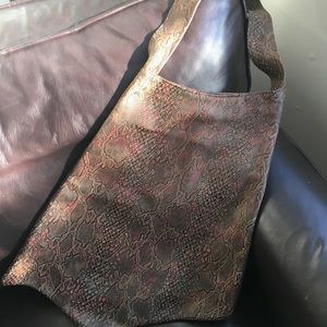 Unique leather bag